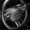 Steering Wheel Trim ABS Carbon Fiber For Hyundai Tucson 2025