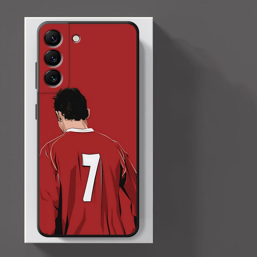 

Football Star Numbers Phone Case for Samsung Galaxy A21s A22 A23 A25 A33 A34 A52s A53 A54 A55 A71 A26 A36 A56 Soft Cover for Galaxy A21s