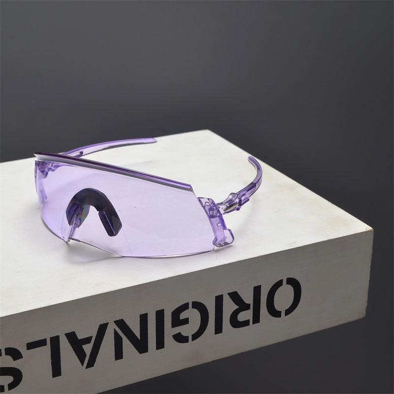 European & American Retro Frameless Riding Sunglasses: Stylish Anti-UV Large Frame for Men & Women