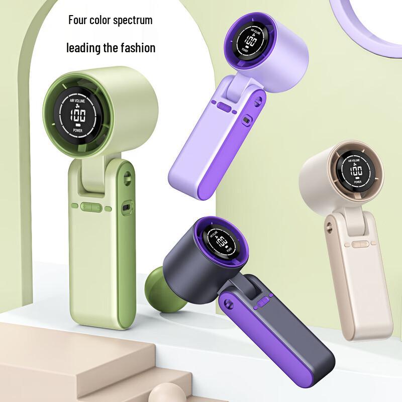 T15 Foldable Rechargeable Handheld & Neck Fan