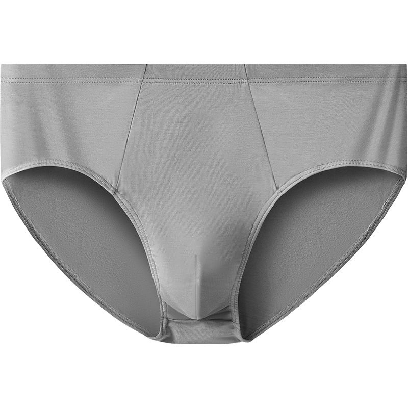 3PCS Men's Loose High-Rise High-Elasticity Triangle Underwear Plus Size Breathable Shorts