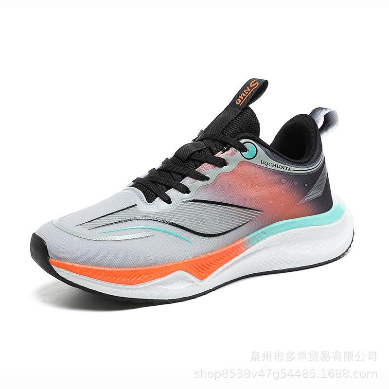Popcorn Couple Soft-soled Rebound Casual Sports Shoes Carbon Board Training Shoes Comfortable, Non-slip and Wear-resistant Running Tide Shoes