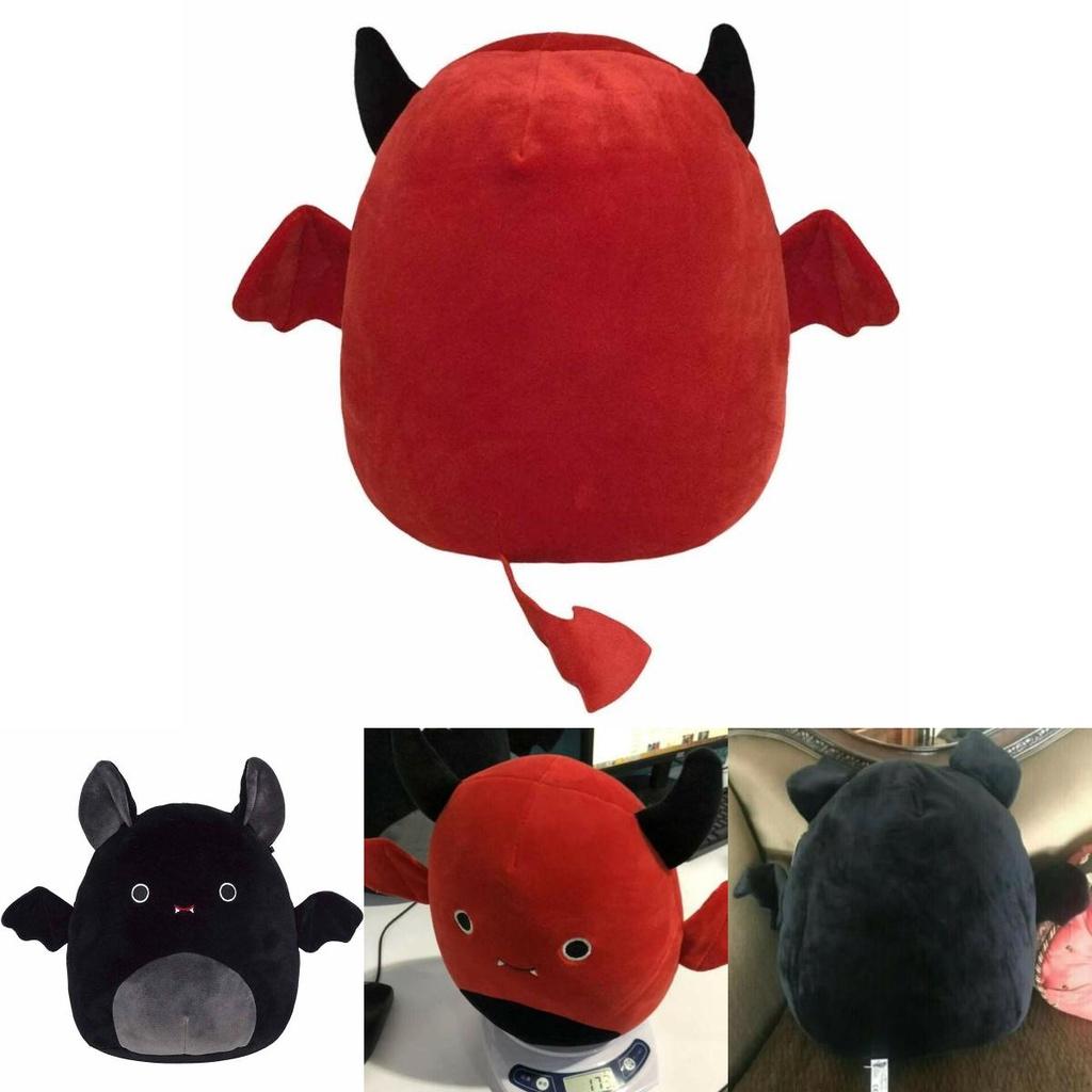 Adorable Halloween Devil Bat Plush Toy Soft And Cuddly Stuffed Cartoon Doll For Kids