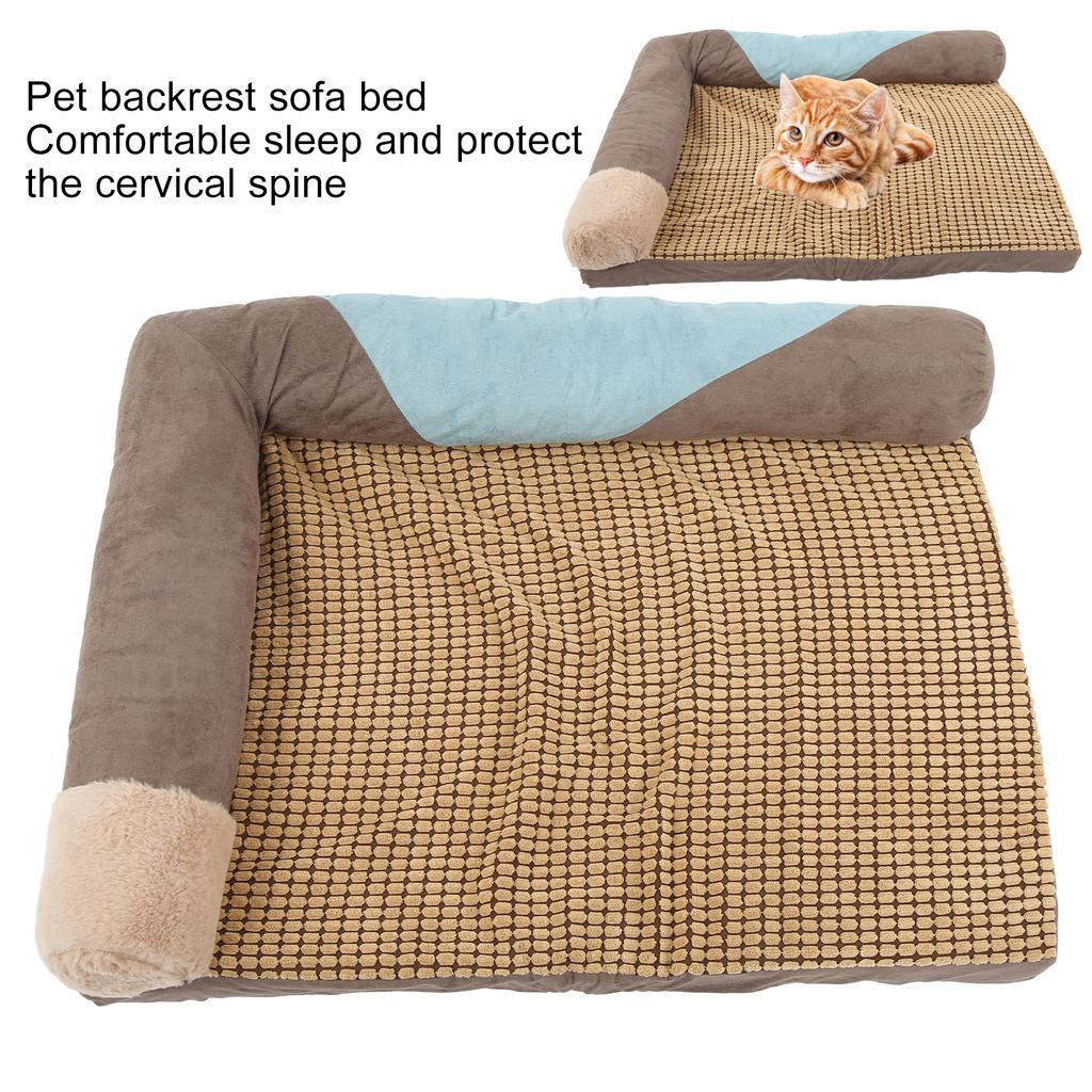 Soft Pet Dogs Beds Autumn and Winter Warm Sofa Bed Removable and Washable for Small and Medium Sized Dog Cat
