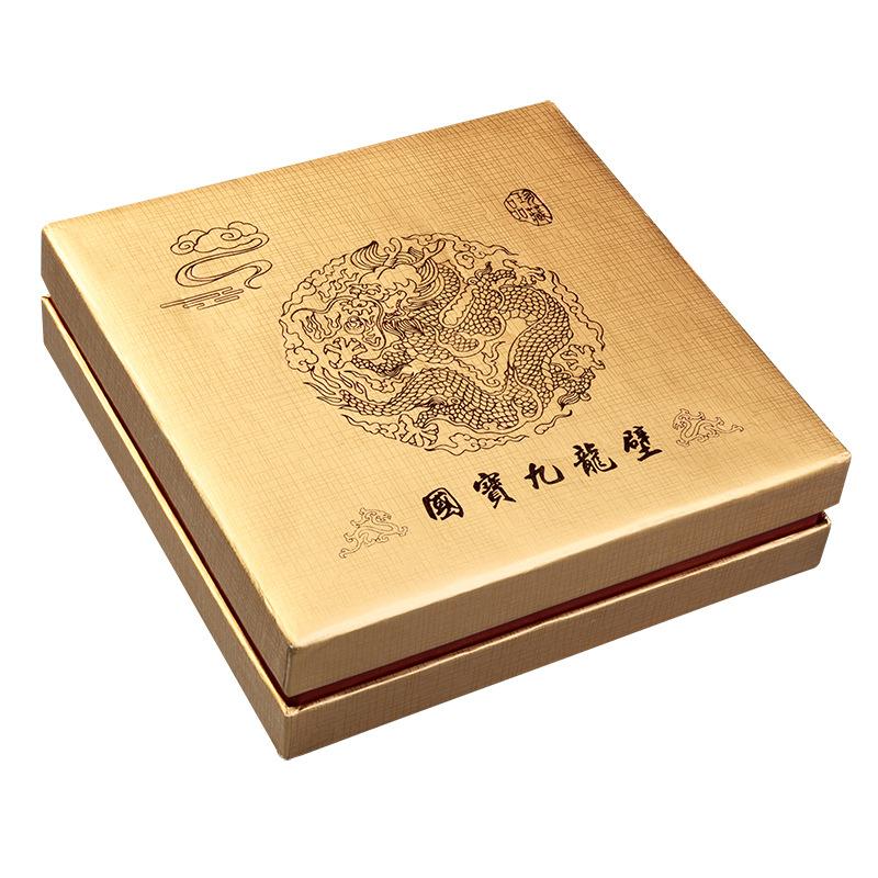 Neun Drachen Wand große Scheibe Ornament, Metall Gedenkmedaille, Touristensouvenir, Geschenk, Weihnachtsgeschenk, Strumpffüller