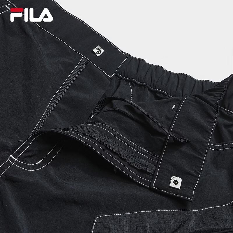 FILA Men's Woven Summer Loose-Fit Shorts