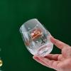 Kristall Rödvinspokal Färgade Glas Vin Glas Målat Glas Whiskeyglas Julklapp