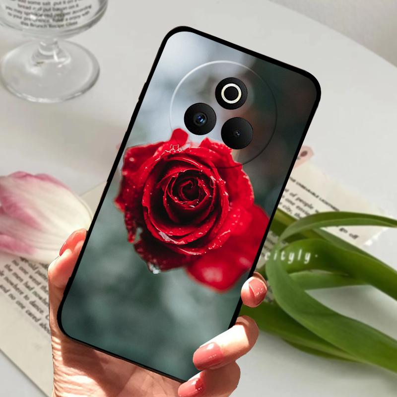 For Realme P3 Pro Case P3Pro Cartoon Lion Wolf Soft Silicone TPU Phone Cover For Oppo Realme P 3 Pro 5G Protection Fundas Cases