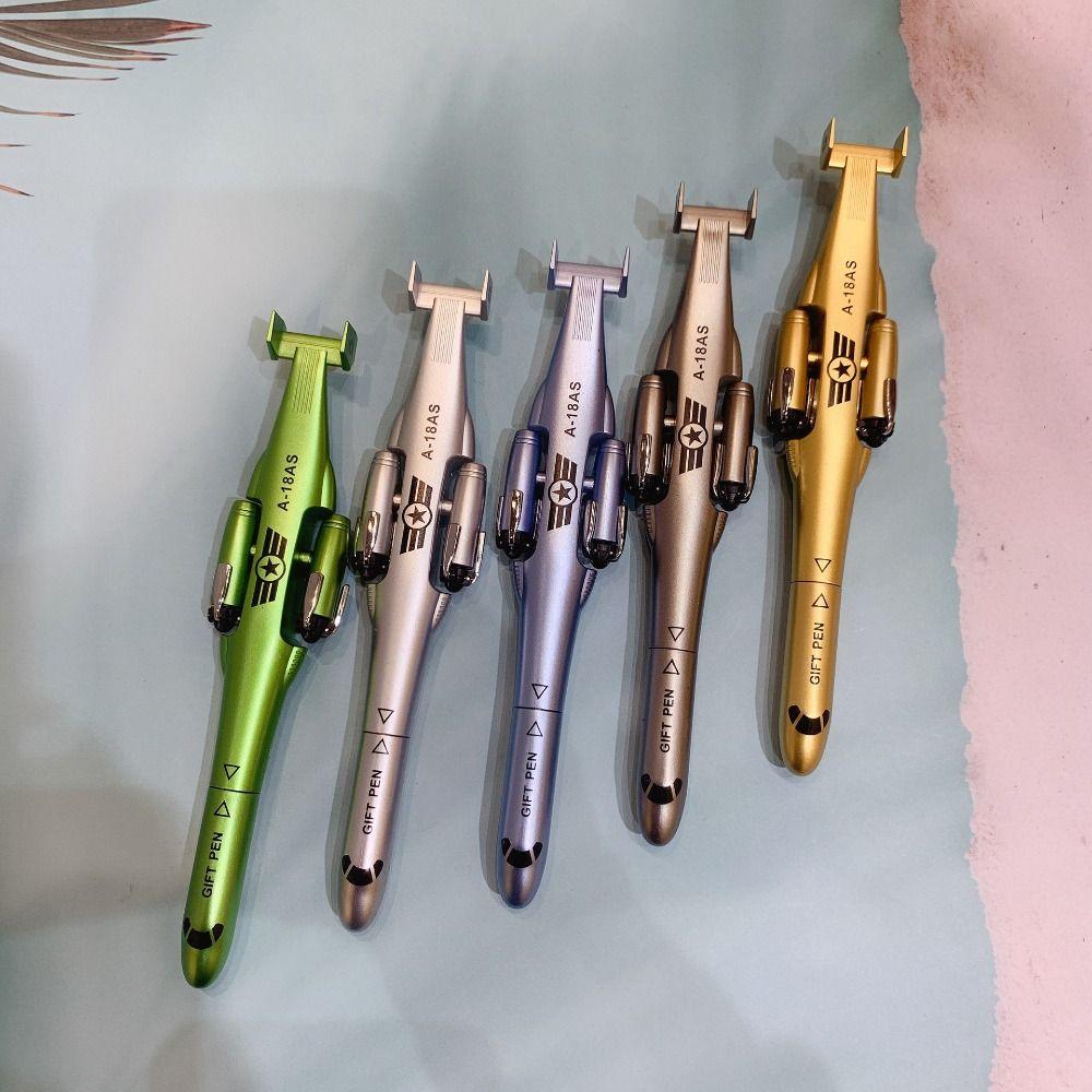 Funny Helicopter Pen Aircraft Ballpoint Pen Vintage Signature Pen Stationery