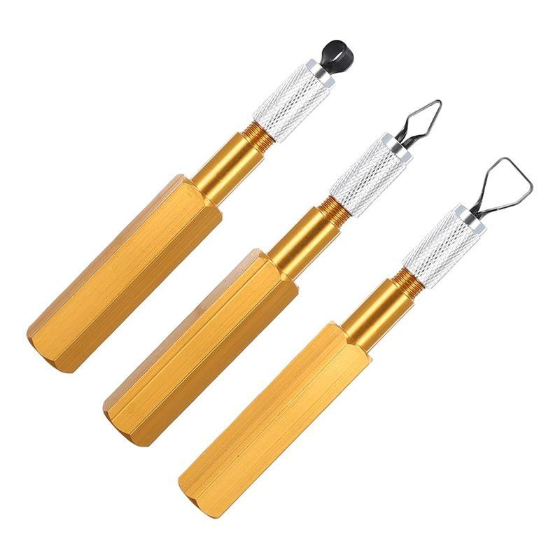 Feb.Corner Smoothing Cutter Handle Set With 3 Blades For PVC Floor Welding Aluminum Alloy Electrode Leveler Tool