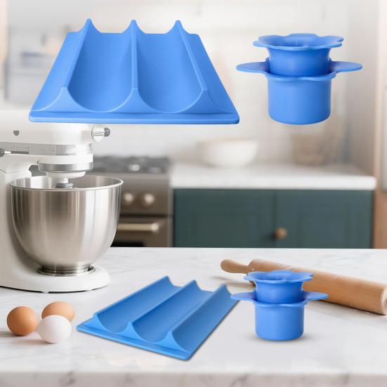 Vykrajovátko na cake pops s podnosem Kulatá forma na cake pops 1,75" Velkokapacitní dvoukomorový podnos Snadno čistitelná sada formiček na sušenky pro kuchyňskou pekárnu