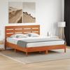 Headboard Wax Brown 180 Cm Solid Pine Wood