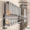 Miling Space Aluminum Bathroom Towel Rack