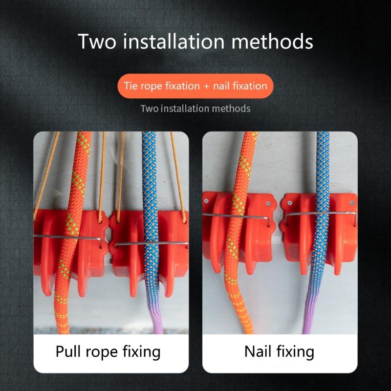 10Pieces High Altitude Safety Rope Protective Sleeve Anti Wear Fixed Rope Retraction Device Right Angle Rope Protector