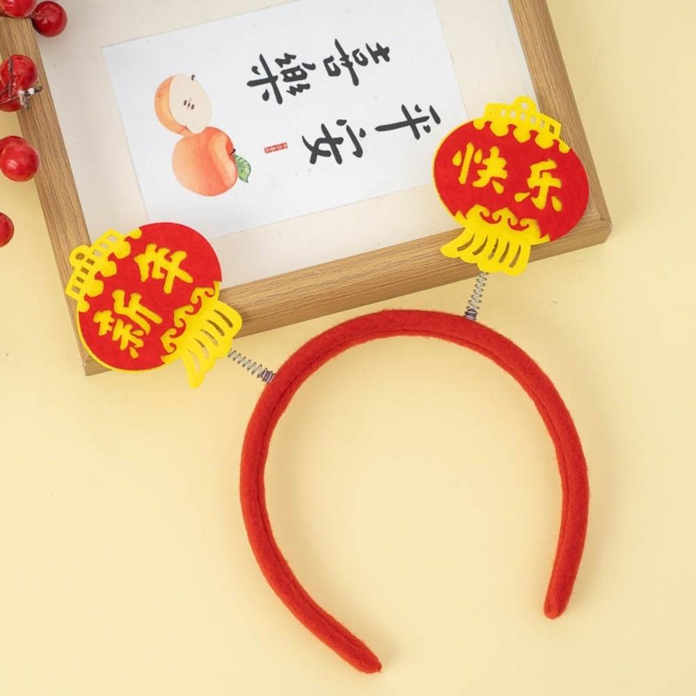 Blessings Blessings Words Headwear New Year Decorative Headdress Hair Hoop Children/Adult