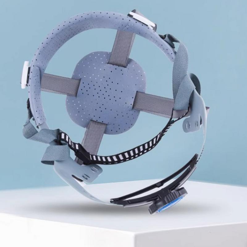 Hard Hat Liner Safety Hat Insert Replacement Shock Protection Safety Hat Accessories Adjustable Lock Strap Black&grey Head Belt