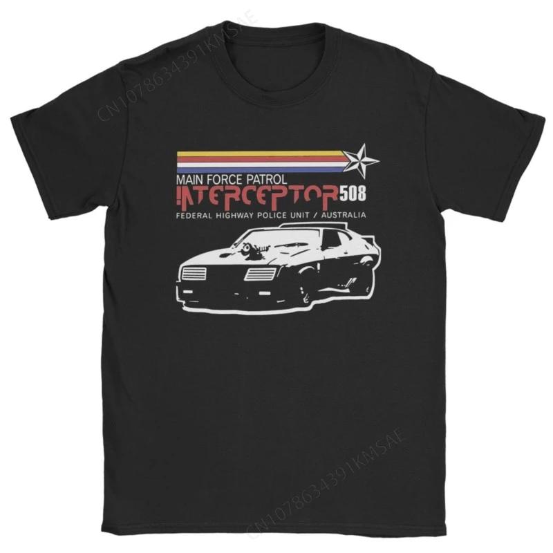 Mad Max Interceptor 508 T Shirt For Unisex Pure Cotton Leisure Tshirt O Neck Tees Short Sleeve Clothes Adult