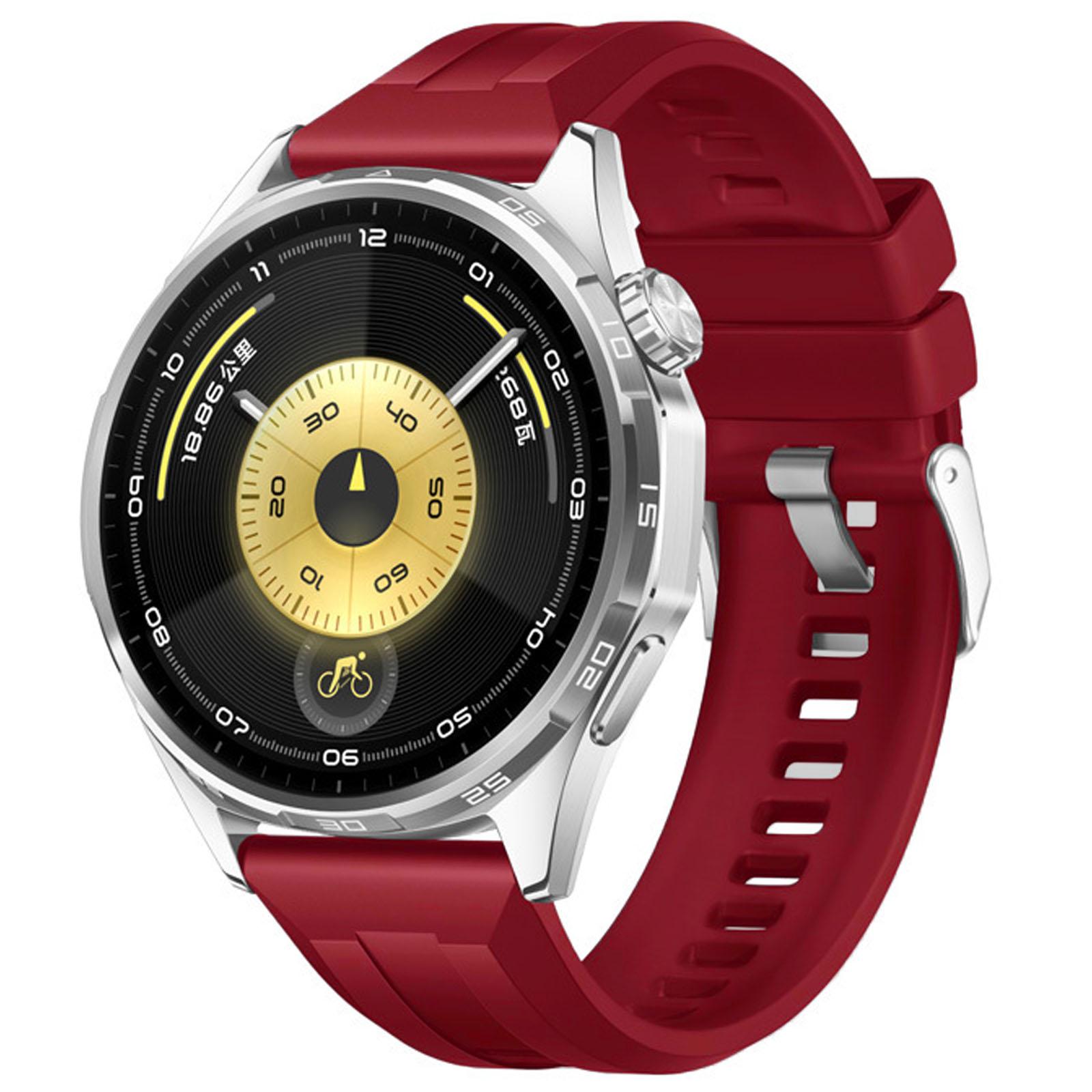 

22mm Silicone Strap for Huawei Watch GT6/GT6 Pro 46mm Official Replaceable Wristband for Huawei Watch 5/GT5/GT5 Pro/GT4/GT3 Band 22mm Width