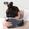 2-in-1 Travel Pillow Face Down with Cooling Gel Memory Foam Face Pillow for Relax Arms Sleeping On the Table During Lunch Break