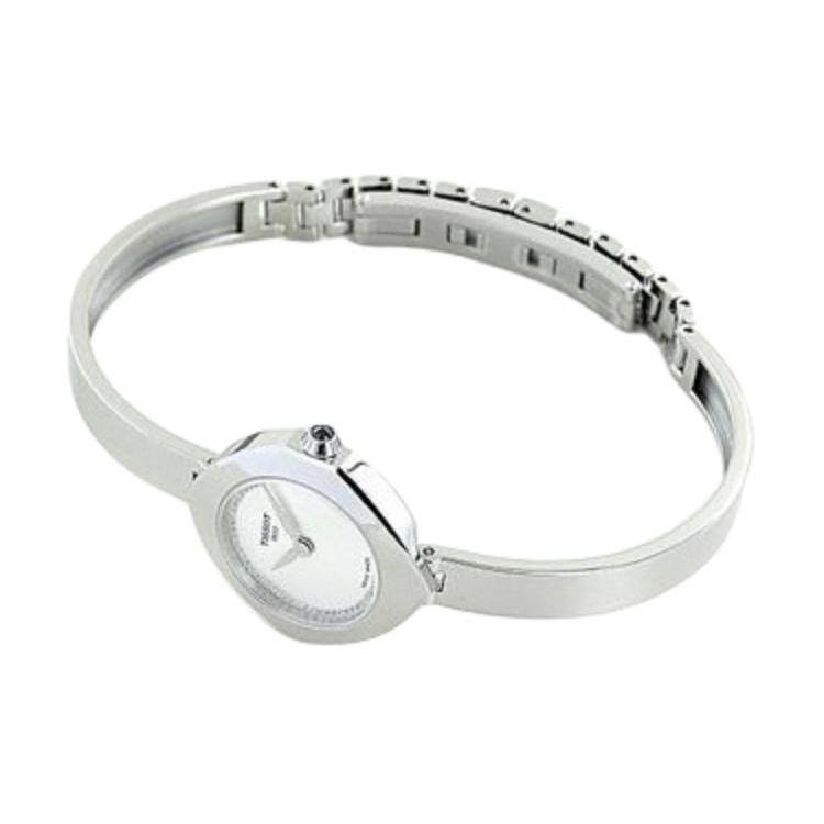 Tissot Orologio da Donna Yiting Collection Movimento al Quarzo 22,58 mm Quadrante Argento Cassa in Acciaio Inossidabile T113.109.11.036.00