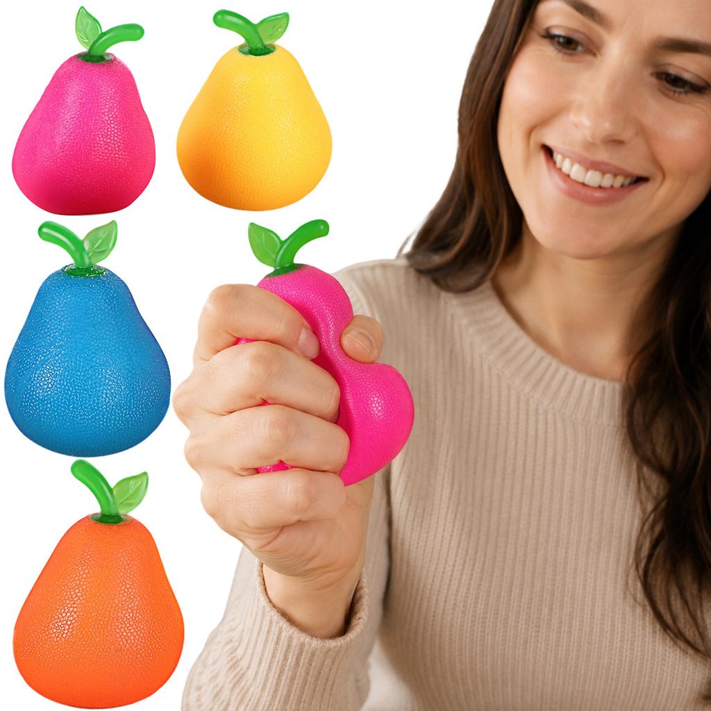 Fruit release stress toys, slow bouncing toys, fun gifts