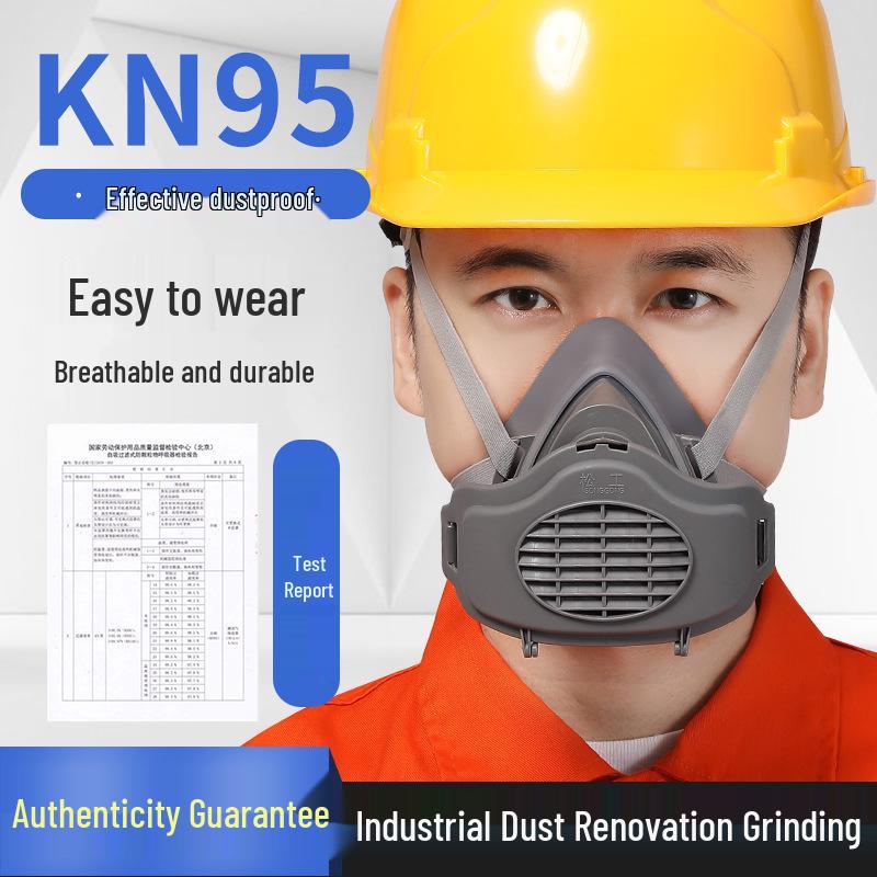 Songgong 3200 Industrial Dust Mask – Half Face Protection for Woodworking and Grinding