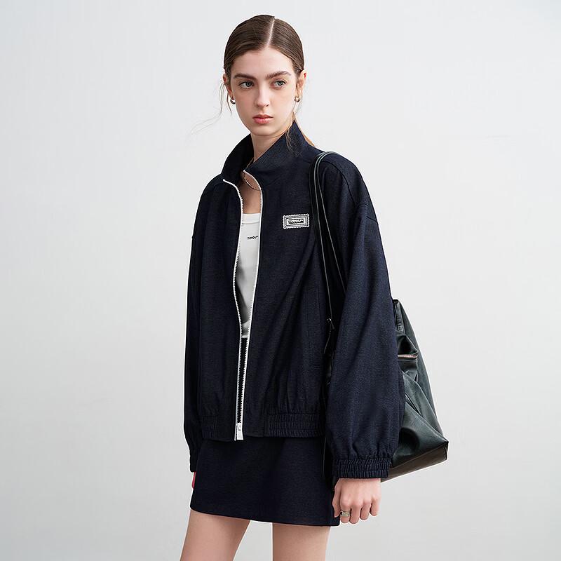 Chuyu Women's Faux Denim Two-Piece Set