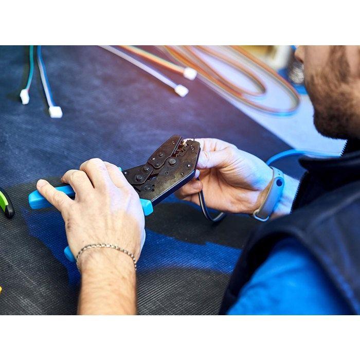 Pince à sertir - VELLEMAN - VTECT5 - Légère - Pression réglable - Pour connecteurs non-isolés