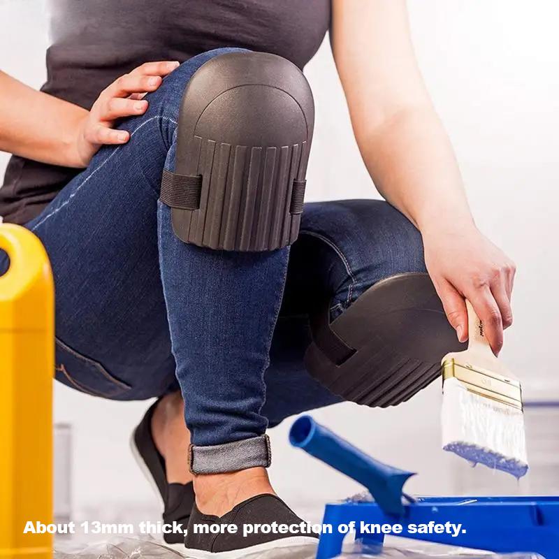 Knee Protection Pad Tile Mud Workers Knee Paste Floor Brick Cement Garden Manual Work Tools Artifacts Moisture Thickening Brick From 4 Colors