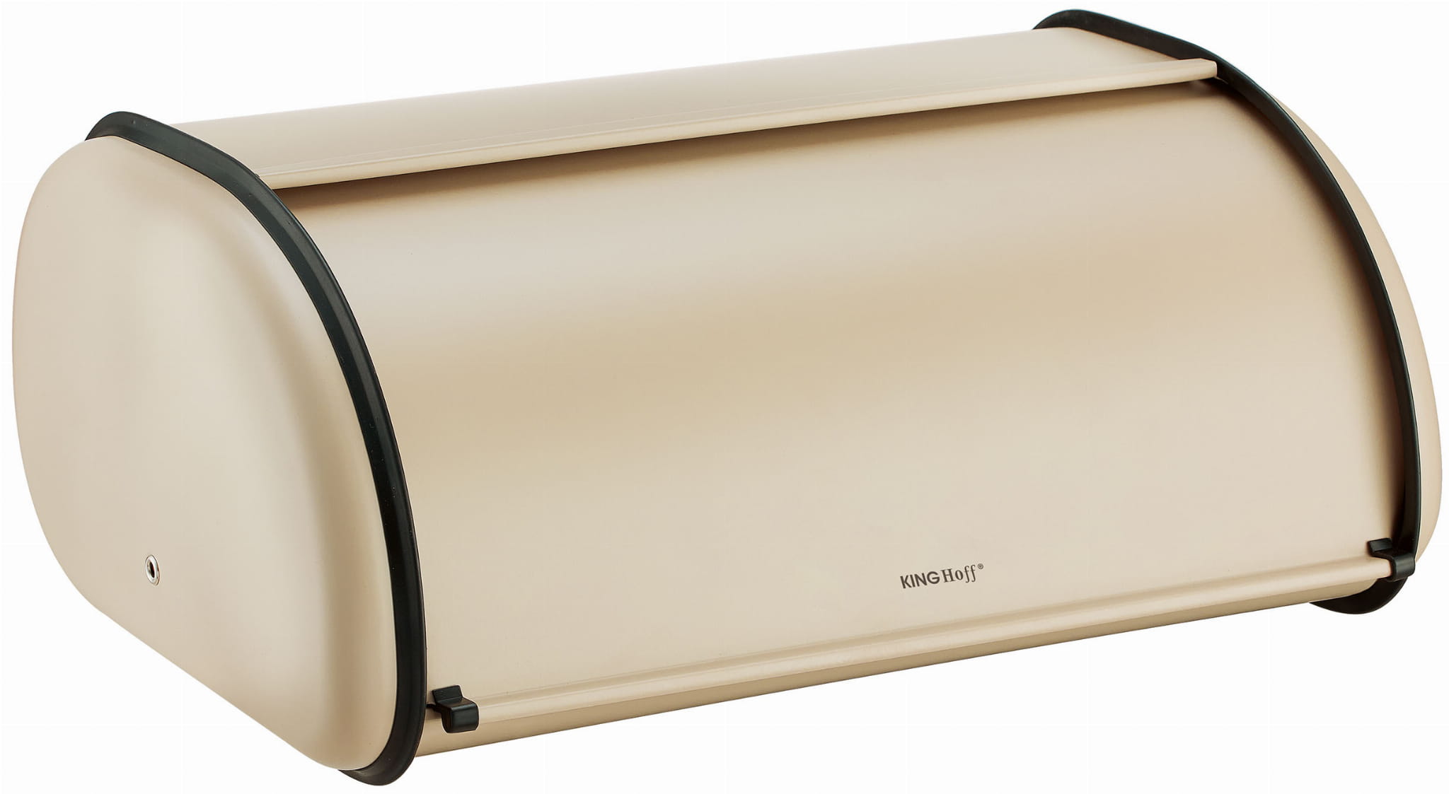 Portapane in acciaio grande 44cm beige opaco KINGHOFF KH-1866