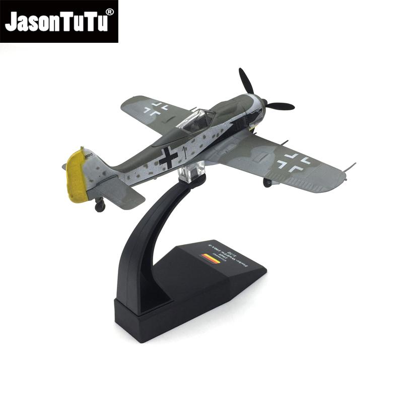 Jason Tutu 1/72 Scale (focke-wulf)fw-190 Fighter Alloy Military Aircraft Model Diecast Metal Model Plane Drop Shipping