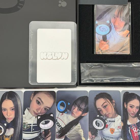 MEOVV Offizieller Lightstick Musicplant Vorteil Photokarte Enthalten K-POP Light Stick