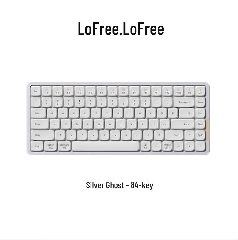 

LOFREE Xiao Shun 84-Key Gasket Low-Profile Dual-Mode Mechanical Keyboard