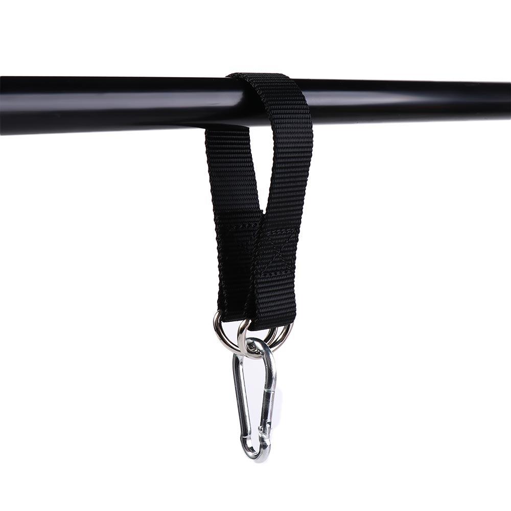 Single Layer Single Bar Extension Belt Dacron Heavy Duty Hook Ring Tree Swing Straps Punching Bag