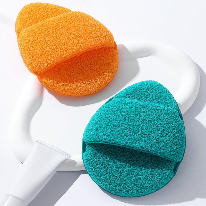 1Pcs Exfoliating Cleansing Puff Blackhead Removal Mud Mask Face Wash Sponge Cleaner Makeup Remover Foam Sponge Face Clean Pads