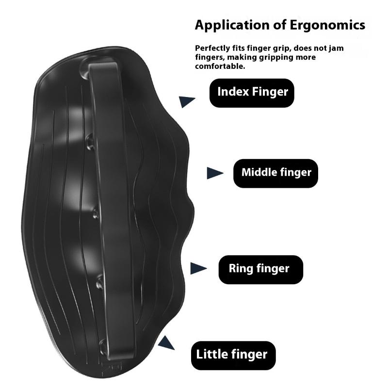 1 Pair Anti Slip Silicone Training Grip Conforms To Ergonomics Or Weight Lifting Pull-Ups Gym Training - Unisex Fitness Gloves