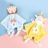 Baby Plush Toys Towel Appease Doll Teether Cartoon Bunny Bear Elephant Soft Blanket Stuffed Sleep Toy Soothe Toddler Baby Toys