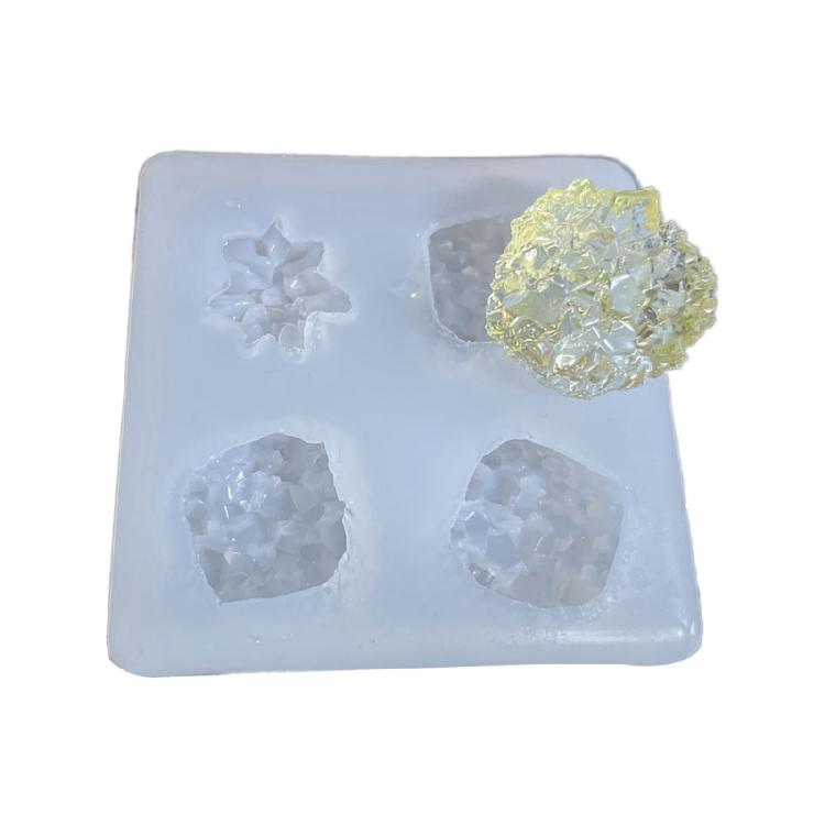 

Handmade Crystal Stone Casting Mold Simulation Original Stone Epoxy Resin Mold 1