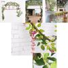 Lifelike 2x Artificial Wisteria Flower Vine With Stunning Colors For Home Decor