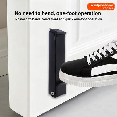 Stainless Steel Stainless Steel Door Stopper Anti-collision Heavy Duty Door Holder Keeper Windproof Folding Door Positioner