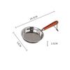 316 Stainless Steel Oil Pot Egg Frying Pan Mini Soup Milk Pot Cooking Saucepan Scalding-proof Kitchen Tool Cookware Accessories