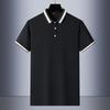 7XL Oversized POLO Shirt for Men's Casual Business Short Sleeved T-shirt with Enlarged Half Cardigan Short Sleeved Top