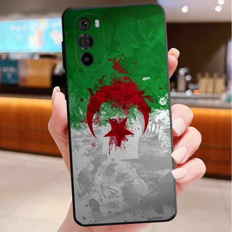 Phone Case For Motorola Edge 50 40 Pro 60 50 40 30 Ultra Neo Fusion Moto G85 G72 G53 G54 G84 G13 G32 Algeria Flag