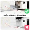 1PCS 25x20cm Silicone Coffee Tamping Mat For Home Coffee Shop Espresso Machine Non Slip Base Portafilter Holder Pad Accessories