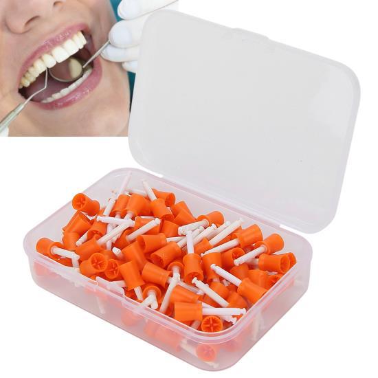 100 Pezzi Tazza Per Profilassi Dentale Spazzola Lucidante In Gomma) 2307 It - Foto 5