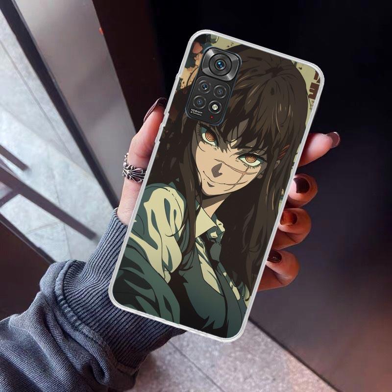 C-Chainsaw Mans Yoru War Devil Phone Case For Xiaomi Poco X5 X6 X7 Pro F7 Ultra M7 Redmi 15C 15 13C 13 12C 12 10 10C 10A 9 9C 9T