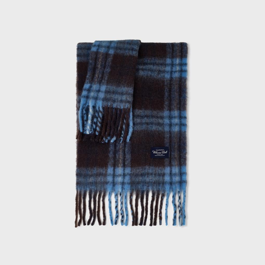 Oversized Hairy Muffler / WHAMF4T31A (AC)Melange Gray