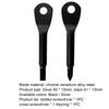 Screwdriver Keychain Mini Chrome Vanadium Alloy Steel Hand Tool Slotted/Phillips Screwdriver Key Ring for Outdoor