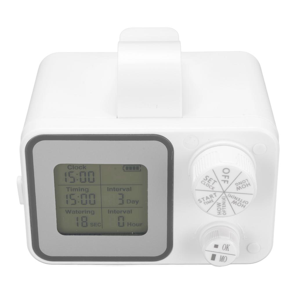 Automatic Watering System LCD Display Timer Plant Waterer Irrigation Kit for Garden Balcony Office