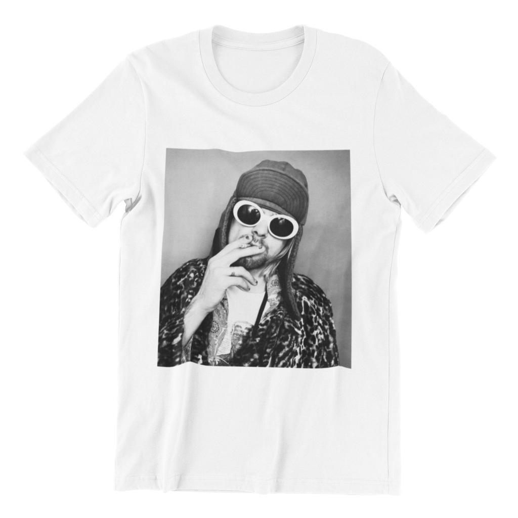 Nirvana Shirt Rock Band Tshirt Kurt Cobain Poster Shirt Unisex Cotton Tee